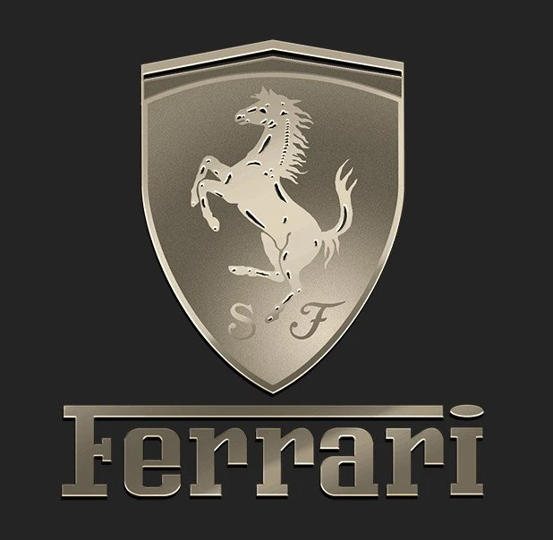 3d Metal Nickel Car Emblem Sticker
